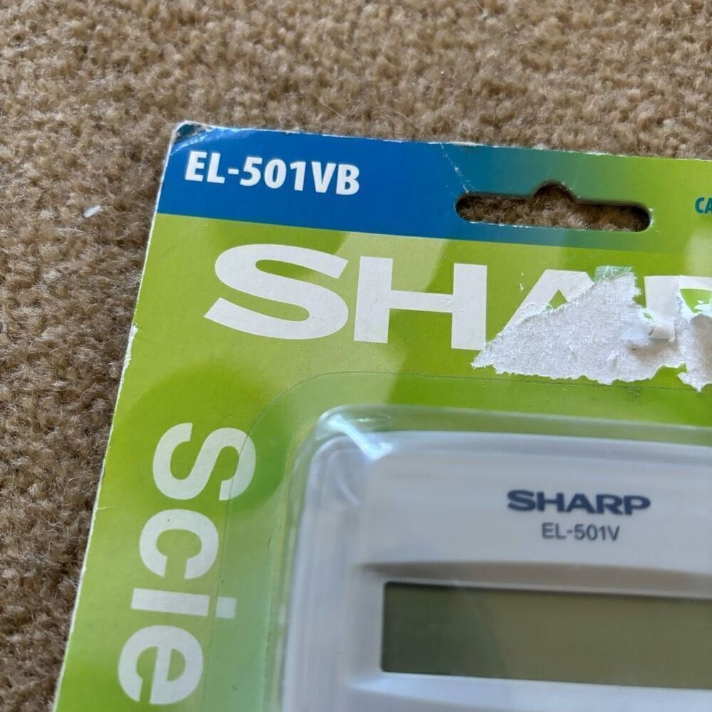 Sharp EL-501VB Scientific Calculator *New* - Picture 3 of 4